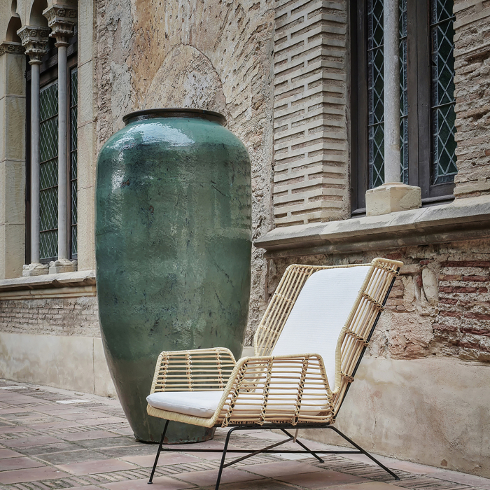 Vas decorativ unicat ceramica verde|Vase decorative coloniale [3]