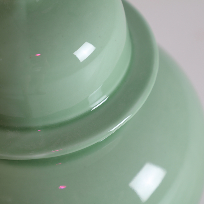 Vas decorativ provensal ceramica verde|Vase decorative elegante [3]