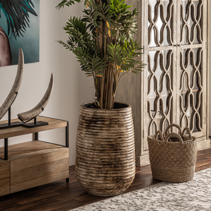 Vas decorativ vintage teracota|Vase decorative autentice [2]