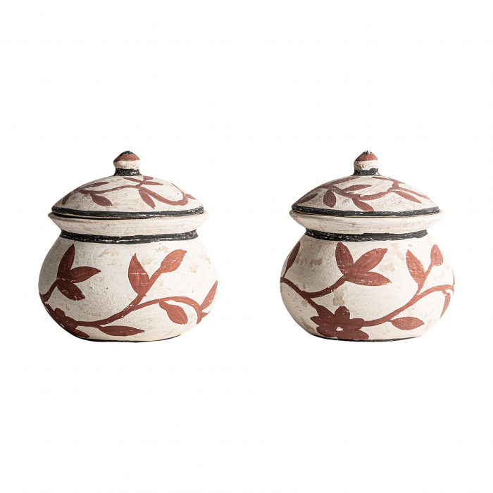 Vas decorativ Kalid teracota|Vase etnice miniaturale [2]