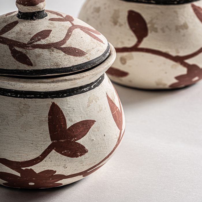 Vas decorativ Kalid teracota|Vase etnice miniaturale [4]