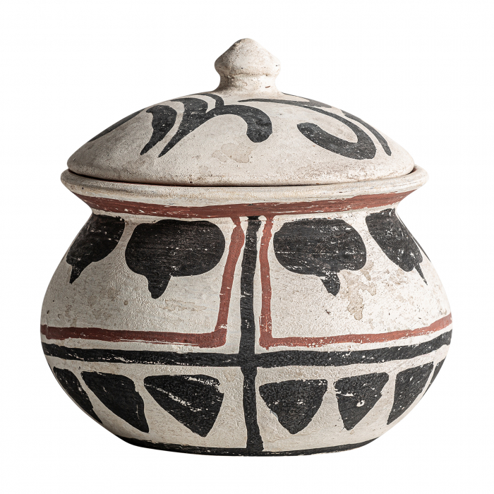 Vas decorativ Kase teracota|Vase etnice tribale [1]