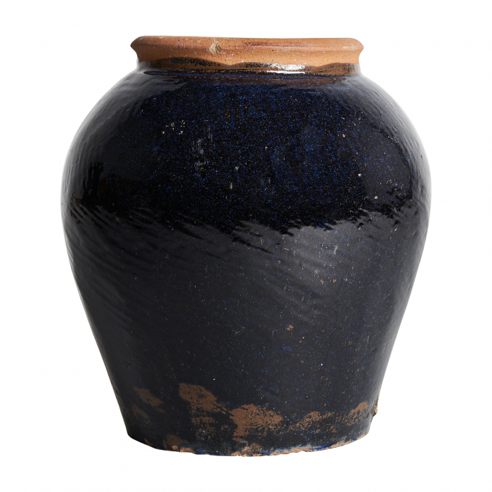 Vas decorativ unicat clasic ceramica albastra|Vaze decorative elegante [1]