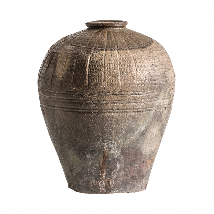 Vas decorativ unicat oriental ceramica ciocolatie|Vaze decorative exotice [1]