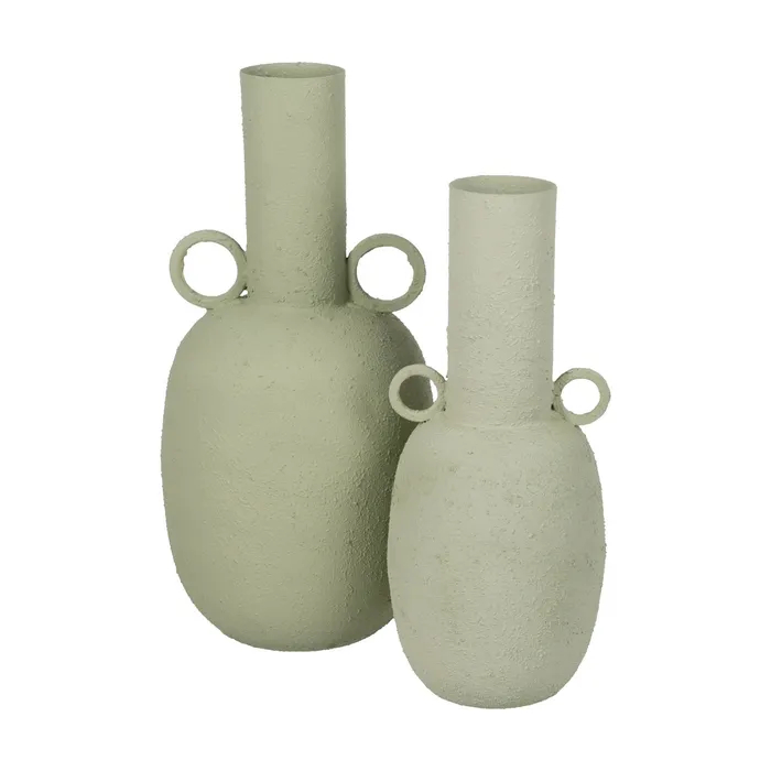Vaza verde cu design antic | Obiecte decorative autentice [2]