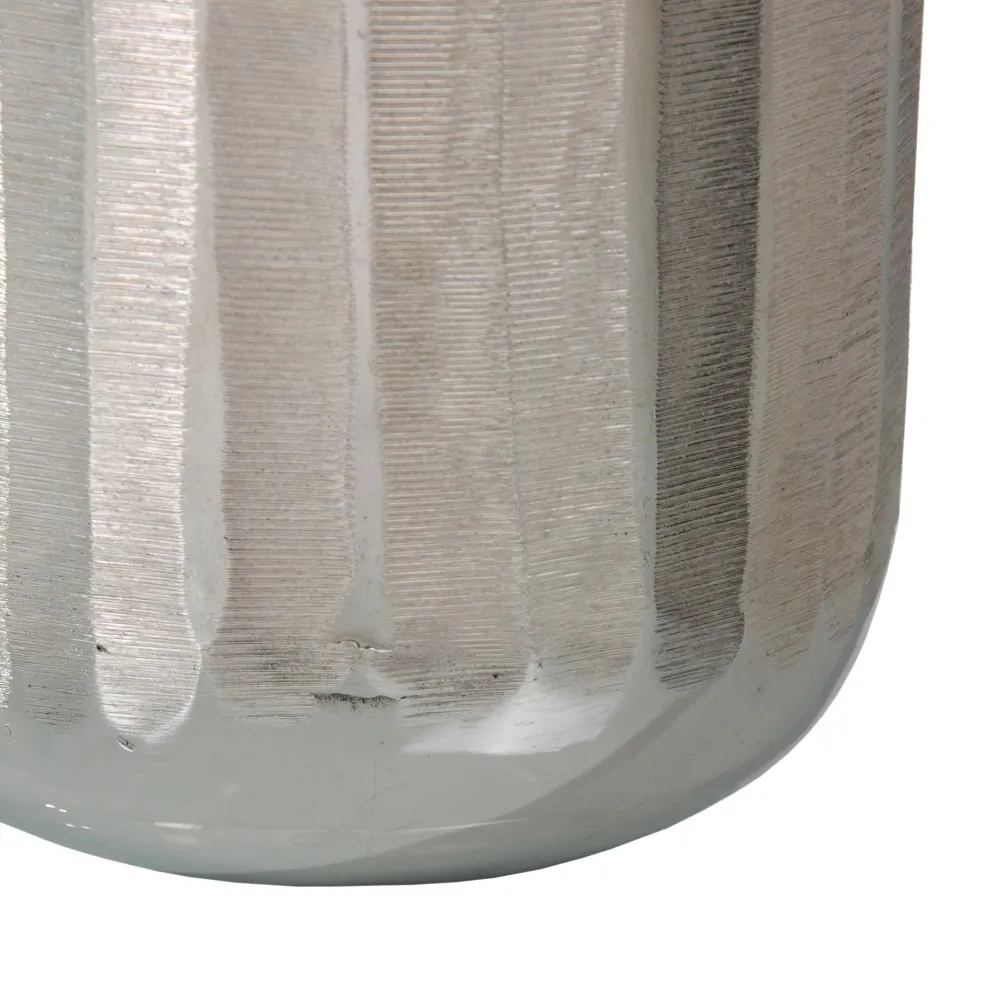 Vaza Cilindrica Argintie | Obiecte Decorative Vintage | Deco [5]