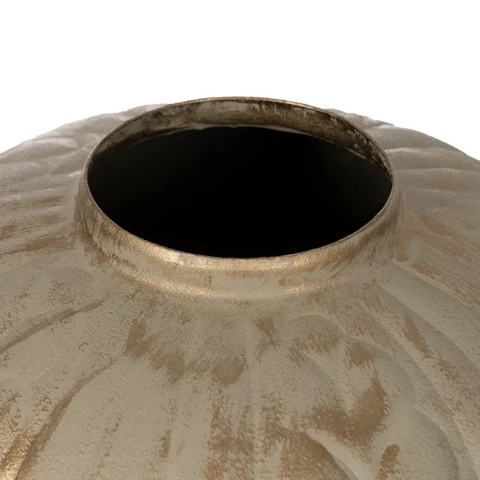 Vaza aurie cu model inspirat din natura | Piese decorative [3]