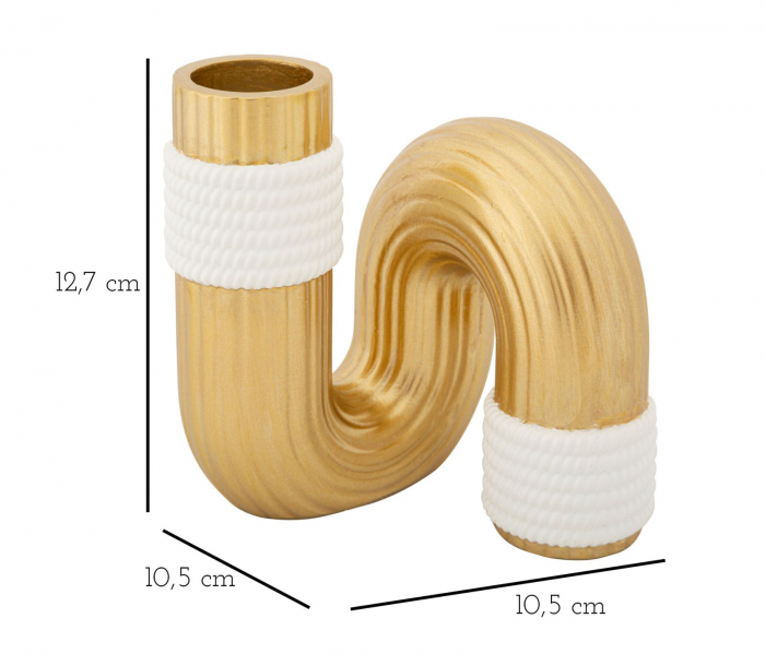 Vaza Unica Aurie CreativDeco - Design De Lux Pentru Casa [5]