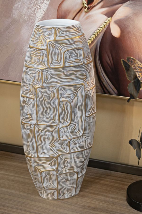 Vaza glam accente aurii CreativDeco [6]