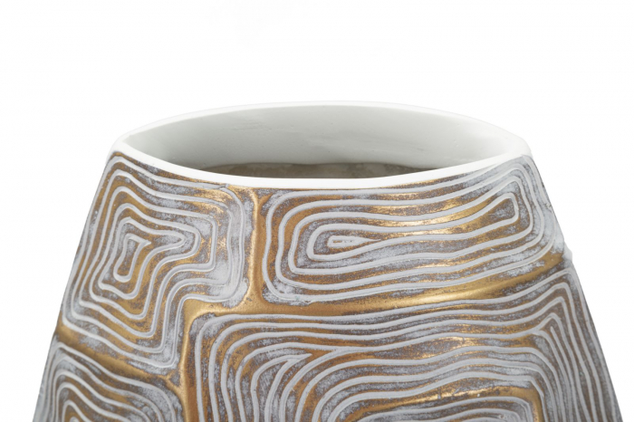 Vaza glam accente aurii CreativDeco [4]