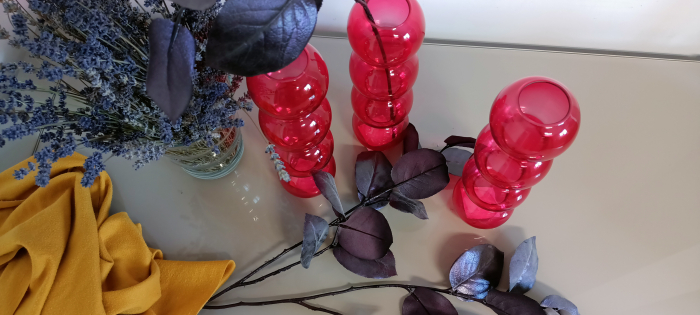 Vaza Bollen, sticla roz|creativdeco.ro [6]
