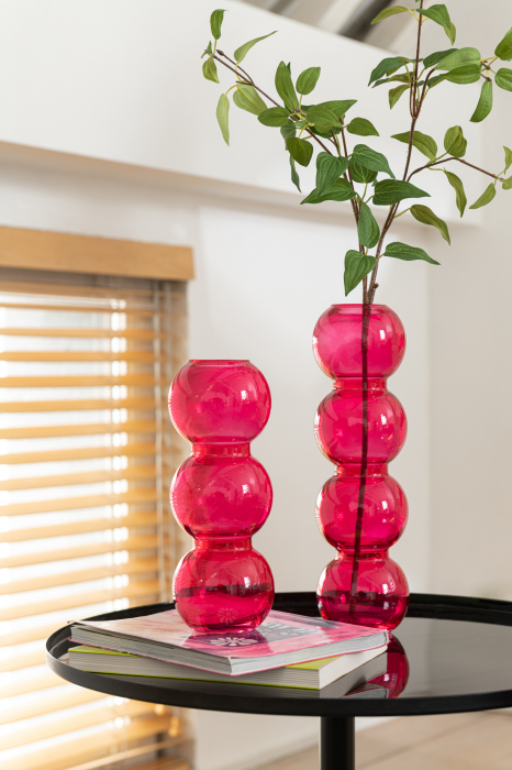 Vaza Bollen, sticla roz|creativdeco.ro [2]