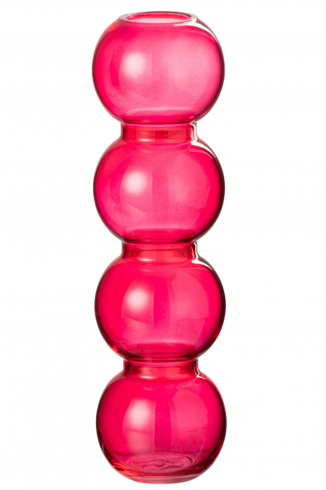 Vaza Bollen, sticla roz|creativdeco.ro [1]