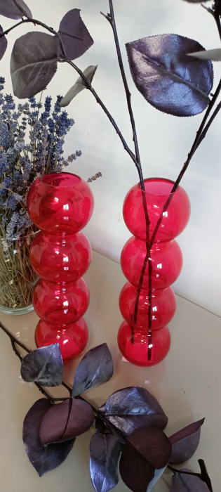 Vaza Bollen, sticla roz|creativdeco.ro [7]