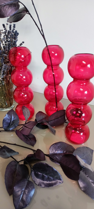 Vaza Bollen, sticla roz|creativdeco.ro [3]