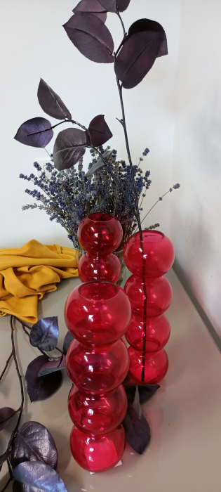 Vaza Bollen, sticla roz|creativdeco.ro [4]