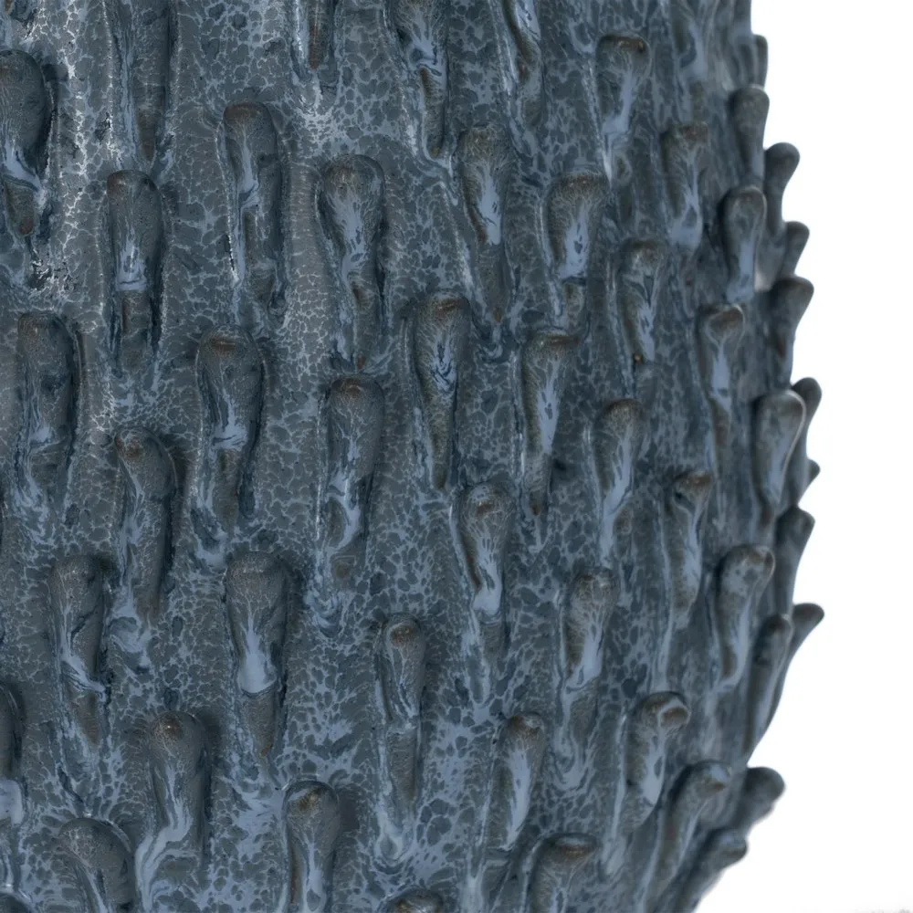 Vaza Ceramica Blue, albastra - creativdeco.ro [7]