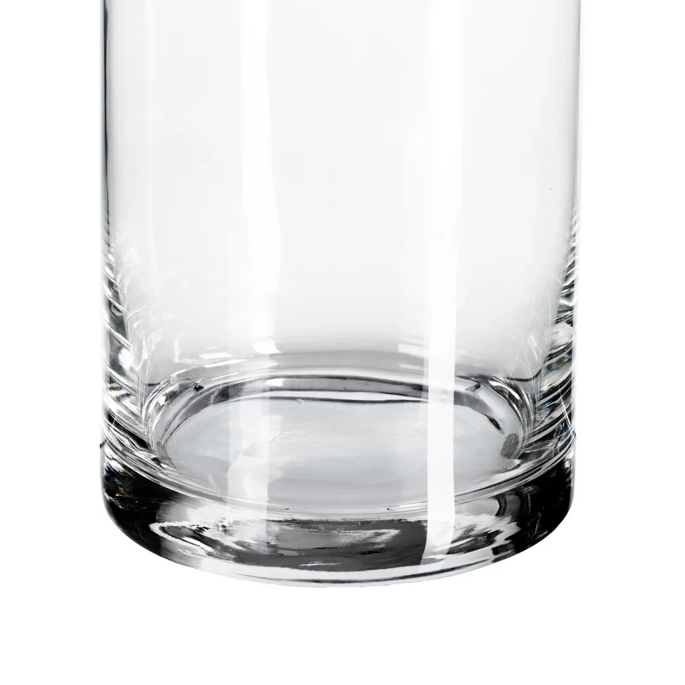 Vază cilindrică din sticlă transparentă pentru aranjamente florale [4]