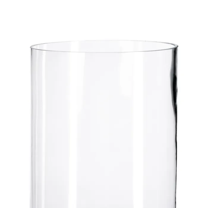 Vază cilindrică din sticlă transparentă pentru aranjamente florale înalte [4]