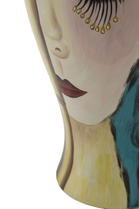 Vaza artistica CreativDeco pictura manuala aurie [3]