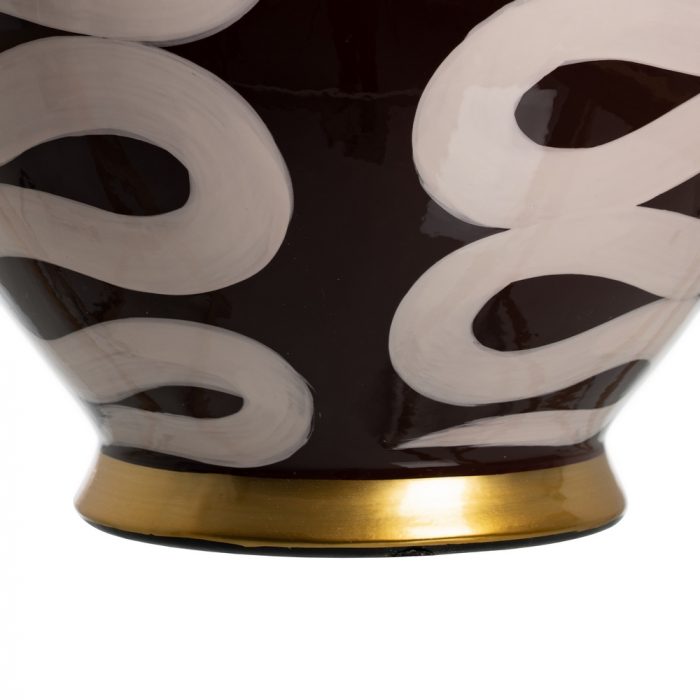 Vaza portelan alb-maro pentru decor rafinat|Vaze moderne pentru spatii elegante [6]