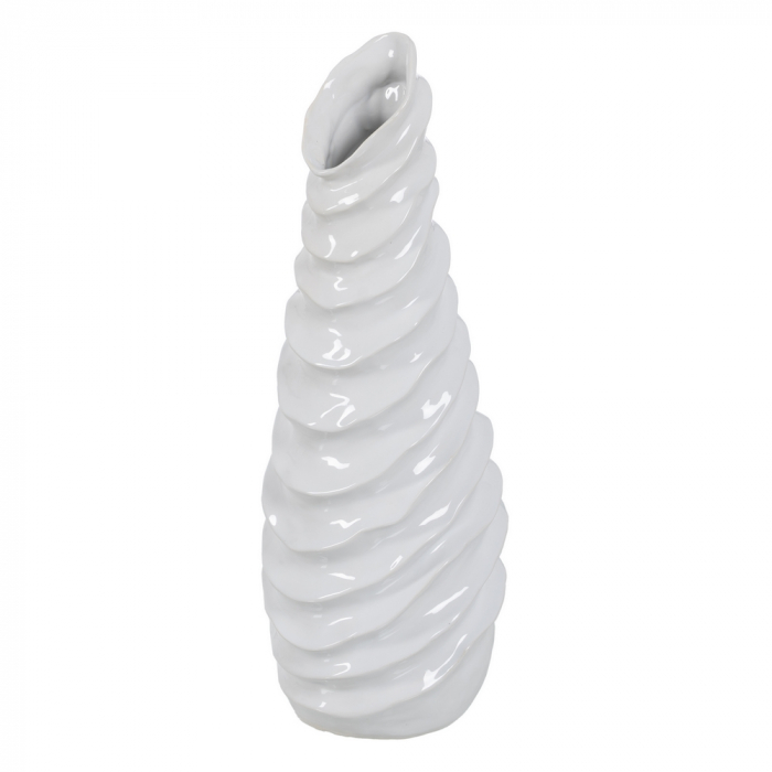 Vaza ceramica alba subtire decor nordic [1]