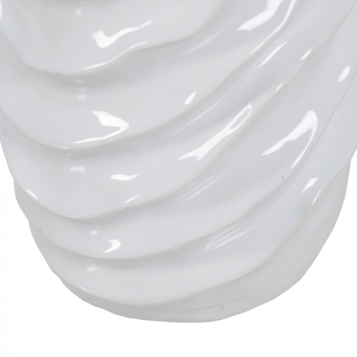 Vaza ceramica alba subtire decor nordic [6]