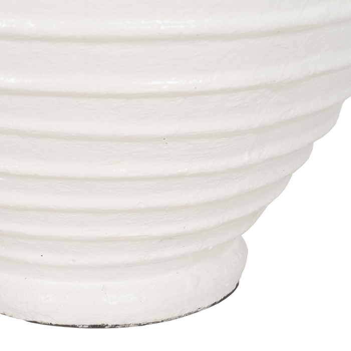 Vaza alba mare fibrociment decor industrial [8]