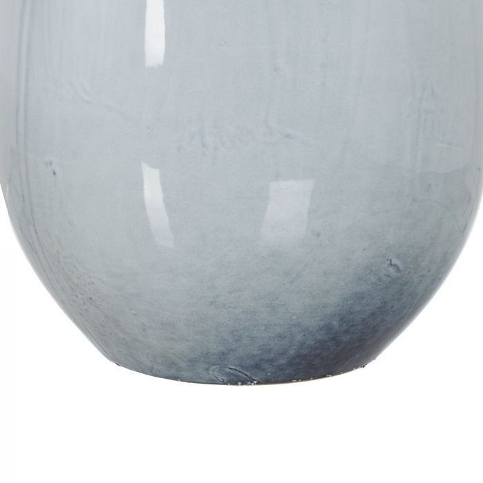 Vaza clasica ceramica albastra pentru flori|Vaze decorative pentru interioare colorate [5]
