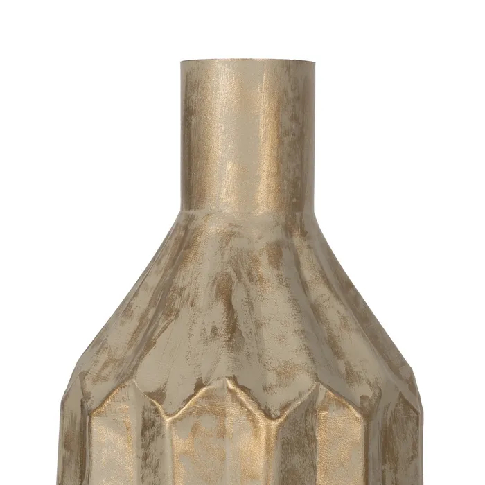 Vaza aurie decorativa cu model geometric | Obiecte antice [4]