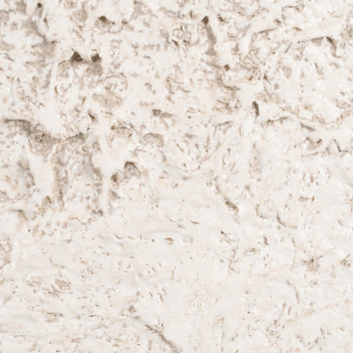 Vază decorativă din ceramică albă rustică formă asimetrică compactă [6]