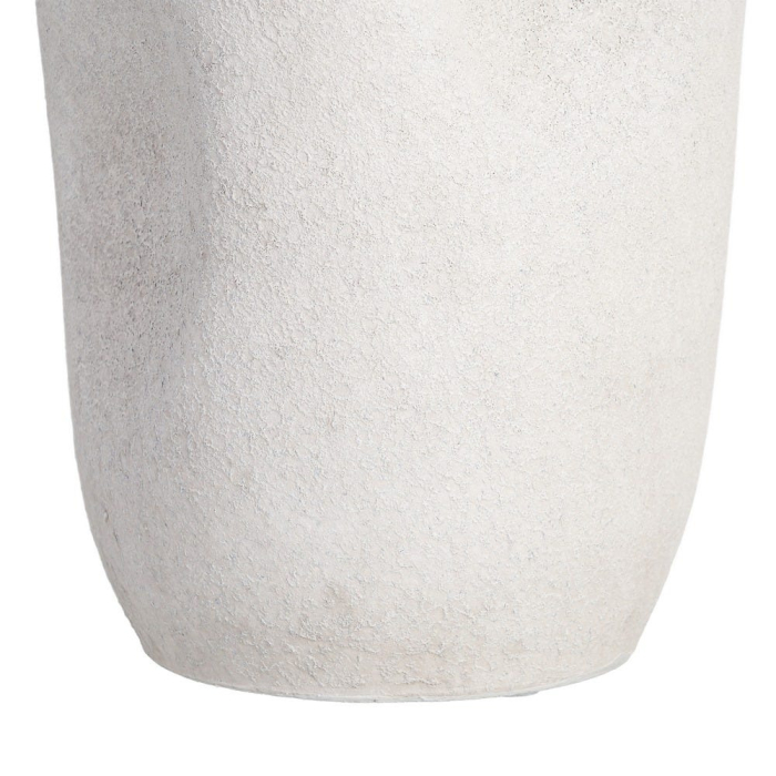 Vază decorativă ceramică albă formă cilindrică [6]