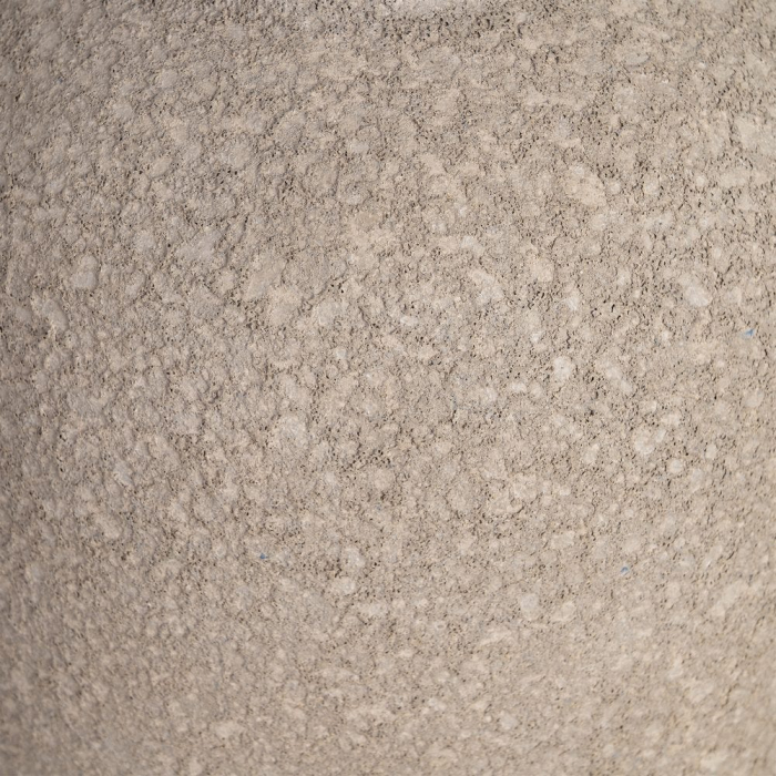 Vază decorativă ceramică crem formă rotunjită [5]