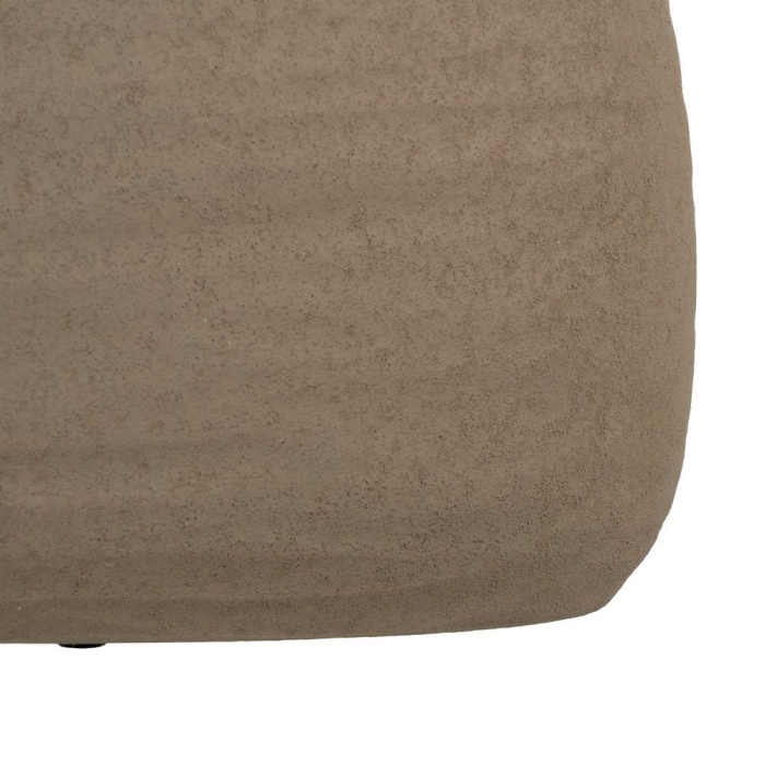 Vază decorativă ceramică gri închis aspect piatră organică [7]