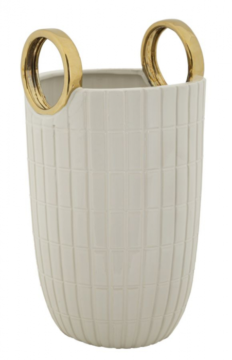 Vaza cu design inspirat de sacose elegante - CreativDeco [1]