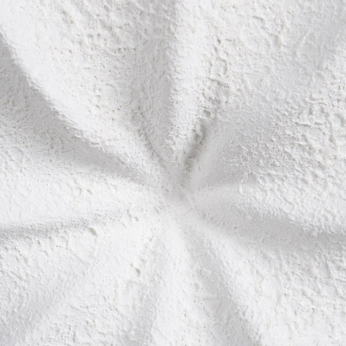 Vază decorativă lut alb formă ondulată [5]