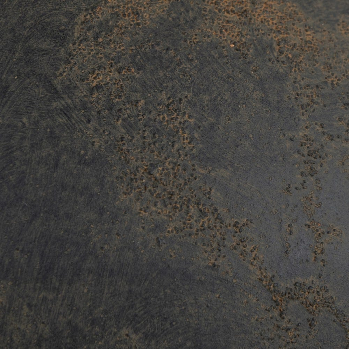 Vază decorativă din lut gri cu două toarte formă rotunjită [5]