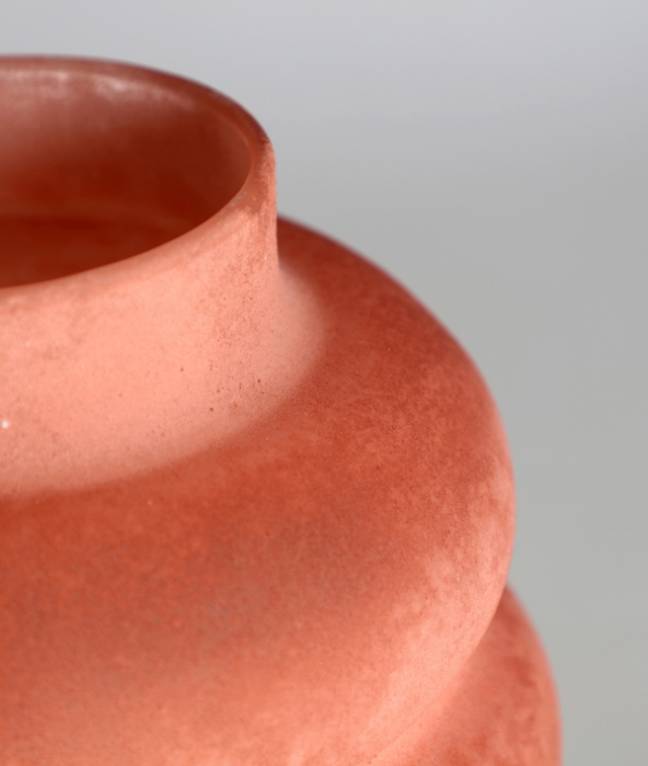 Vază decorativă KIDHA portocalie – titlu imagine principală [4]