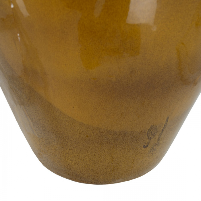 Vaza galbena ceramica decor boho modern [8]