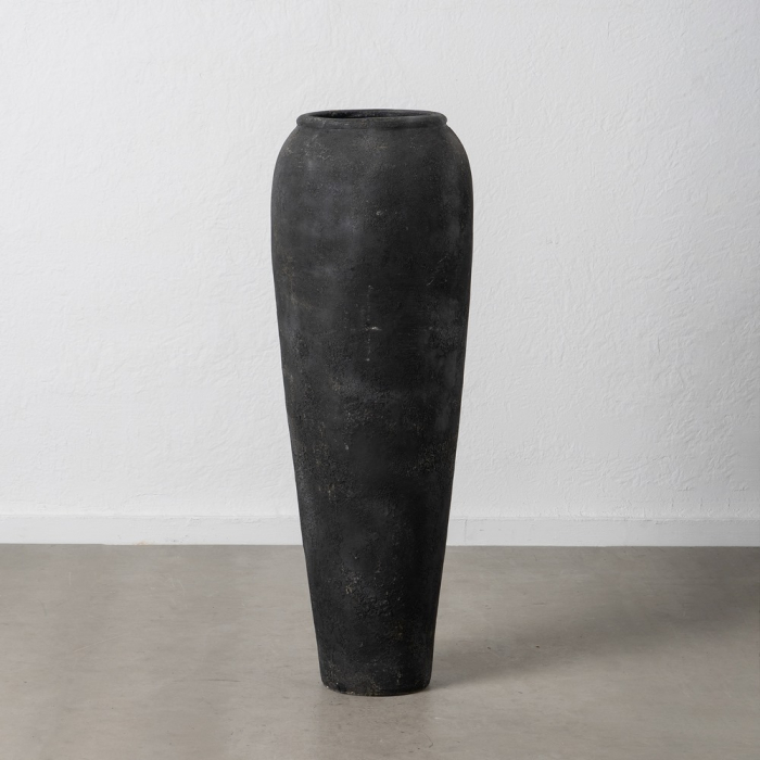 Vaza gri inalta fibrociment decor urban [1]