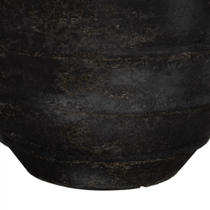 Vaza gri medie fibrociment decor modern [7]