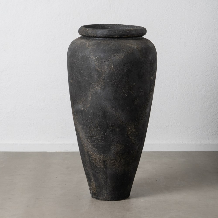 Vaza gri mare fibrociment decor modern [1]