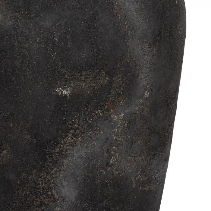 Vaza gri mare fibrociment decor modern [6]