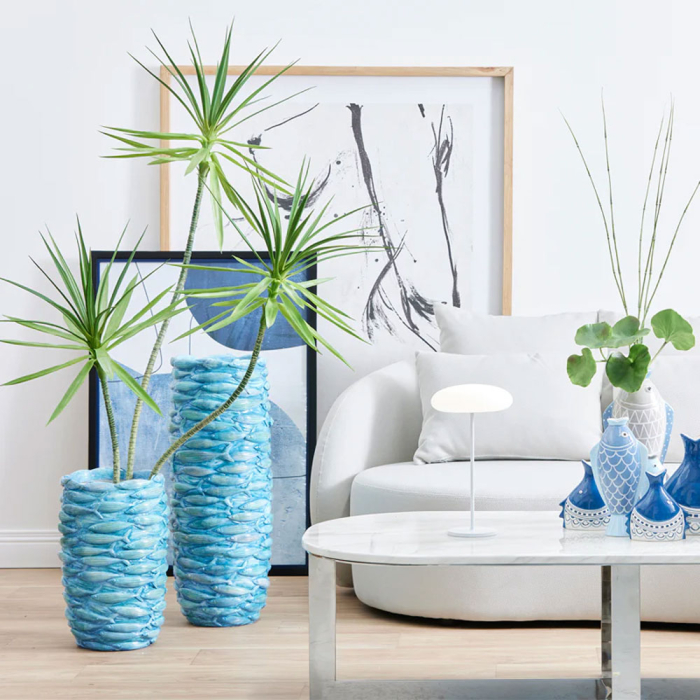 Vază decorativă cu textură marină [2]