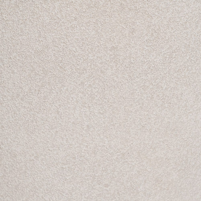 Vază decorativă înaltă din ceramică albă formă conică finisaj mat [5]