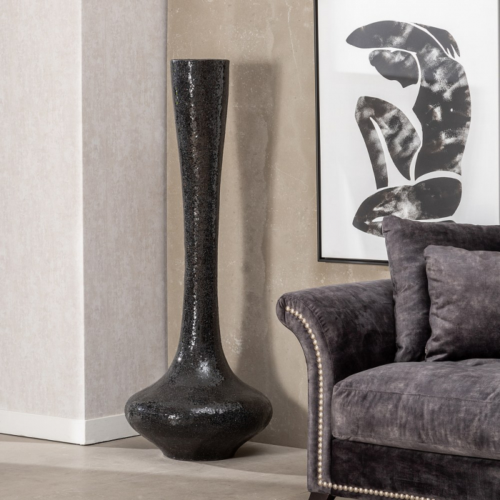Vaza Decorativa Neagra CreativDeco - Design Modern pentru Interioare Contemporane [2]