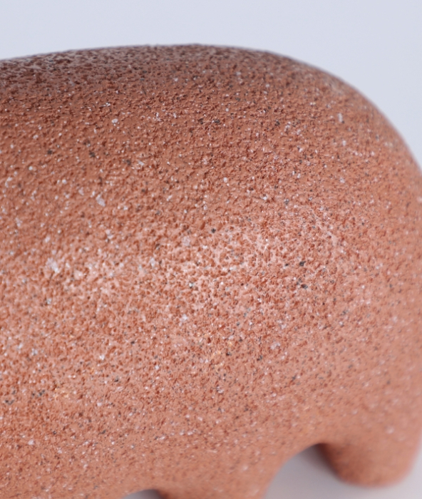 Vază terracotta decor modern sculptural Milo – imagine principală [2]