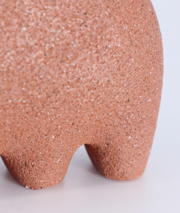 Vază terracotta decor modern sculptural Milo – imagine principală [4]