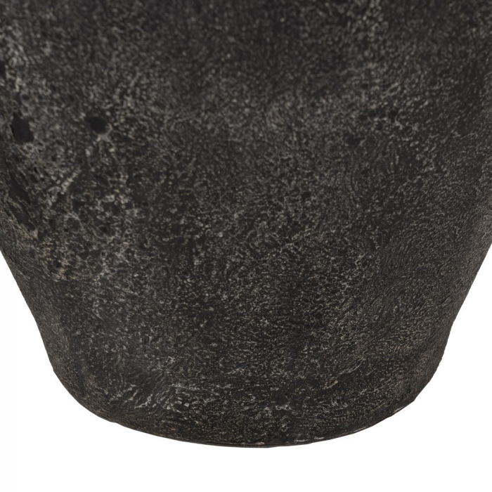 Vaza Neagra Patinata CreativDeco - Element Rustic si Elegant pentru Decor [8]