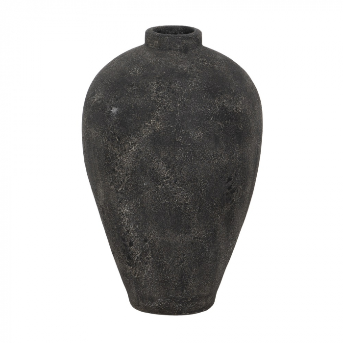 Vaza Neagra Patinata CreativDeco - Element Rustic si Elegant pentru Decor [3]